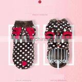 Wholesale Dog Pet Cat Xmas Elk Winter Point Plush Clothes Hoodie Sport Overcoat thumbnail-4