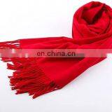 Artificial Wool Soft and Plain Color Travel Picnic Party Shawls and Scarves thumbnail-4