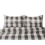 Grid Printed Quilt And Quilt 3-Piece Luxurious Home Goods Quilted Bedspread