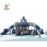 China Playground Equipment Children Outdoor Large Plastic Playground Slide thumbnail-3