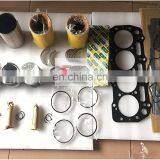 Fit for Perkins 404C 404C-22 404C-22T Rebuild Kit Piston Liner Ring Bearing Full Gasket Kit thumbnail-2