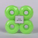 pu Wheels for Skate Board 52*30 Green Polyurethane Pulley for Skateboard Skateboard Wheels Wholesale thumbnail-1