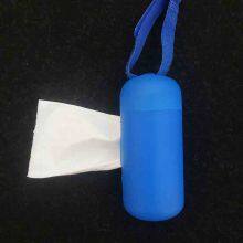 Pink Color Water Soluble Dog Poop Bags Flushable Dog Waste Bags 100% Biodegradable thumbnail-2