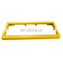 CNC Machining Anodized Aluminum Mechanical Keyboard E-coating Yellow White Dyed PC Case