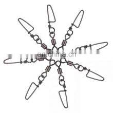 Lightweight Stainless Steel Connector For Fast Rotating Fishing Swivel thumbnail-4