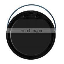 Household Foot Pedal Bin 5L Trash Can Recycle Metal Trash Can With Wire Rack Pedal Round Shape Kitchen Pedal Bin thumbnail-2