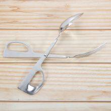 Stainless Steel Salad Servers Spoon Scissor Tong Serving Tong With Spoon Fork thumbnail-5