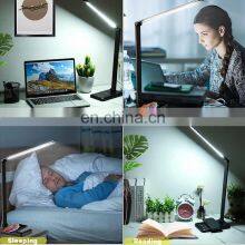 Lamp Desk Led Eye Care Reading Light Qi Desk Lamp With Wireless Charge thumbnail-4