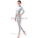 (UA002) Long Sleeve Dance Unitard, Golden Dance Unitard for Sale thumbnail-3