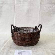 Venta al por mayor de barcos grandes de mimbre, cestos de almacenamiento de plantas de sauce thumbnail-2