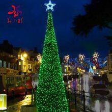 Promotion 12ft 15ft 20ft 30ft 40ft 50ft 60ft 80ft full PVC Artificial commercial christmas decor xmas tree