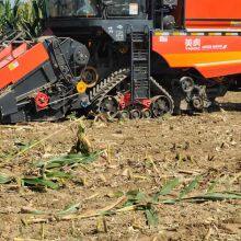 Converting a Harvester to a Triangular Track Semi Chain Track With Good Passability, Anti Sinking and Anti Slip thumbnail-3