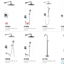 Highly Adjustable Flexible Matches Various Decoration Styles Comfortable Water Experience‌ Durable Material Suite Mixer Series thumbnail-4