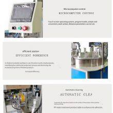 Hongmei Rubber Handle Automatic Pad Printing Machine With 12-station Turntable, Automatic Drying Before and After Printing, and Automatic Cleaning of Rubber Heads thumbnail-2