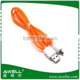 Hot Selling Colorful Flowing 5pin Micro Usb Cable thumbnail-2