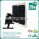 20w Outdoor Solar Power Sensor Light Energy Save Lighting With Sensor for Exterior Illumination