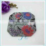 Customized Polyester Wine Cup Mat / Cup Mat / Coaster for Promotion