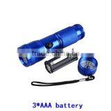 Ultra-Violet Flashlight Gold Color 365nm Ultraviolet Flashlight With 14 LED thumbnail-5