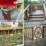 New design custom anticorrosive wood railing