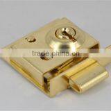 Brass Plated Mailbox Lock thumbnail-3