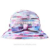 Factory wholesale female colorful high quality straw hats