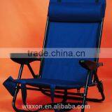 Reclining Folding Beach Chair thumbnail-1