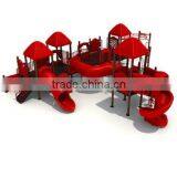 Safety and High Quality Children Used Outdoor Playground Equipment,Playground Tube Spiral Slides thumbnail-3
