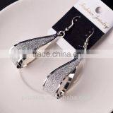 Fashion Punk Girl Dangle Earrings Valentine's Day Gift Silver Gold Black 3 Colors thumbnail-2