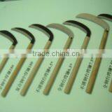 All Steel/composite Steel/stainless Steel Head Sickle With Wood Handle