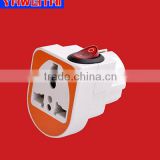 power adaptor with switch/ travel adaptors with indicator