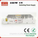 New Products 100w 220v /110v 5v Power Supply With CE ROHS
