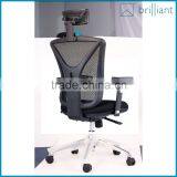 892A High Back Ergonomic Executive Chair With Headrest in Mesh Quality Choice thumbnail-3