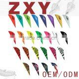 2 Inches Arrow Vanes Fletching Mixed The Color Can be Customized thumbnail-1