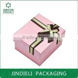 Pink Decorative Girl's Ring Box Jewelry Packaging