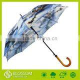 High Quality Heat Transfer Printing Umbrella, Gift Umbrella thumbnail-1