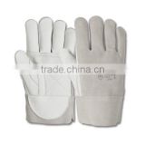 high quality split weld leather gloves with EN388