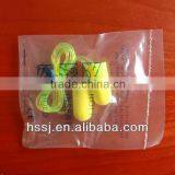 2016 CE PU Foam Ear Plugs With Cord in Individually Bag ( SNR 33 db ) Hearing Protection Ear Plugs With String in pp Case