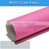 SINO CAR STICKER Inexpensive Pink Matt Wrap Sticker Car Vinyl Paper thumbnail-1