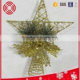 Hanging Iron Star With Flower Ornament Christmas Decoration thumbnail-4
