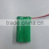 OEM 2.4V AA2200mAh NI-MH rechargeable battery pack with wire and connector                        
                                                                                Supplier's Choice