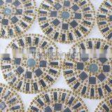 YIWU Xiumao Factory Rhinestone Trimming Mesh Supplier Aluminium Mesh Rhinestone thumbnail-1