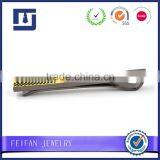 Wholesale Make Customized Logo Tie Bar Promotional Tie Clip for Men thumbnail-3