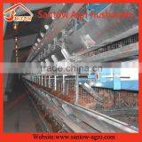 Stable Steel Structure Professional Chicken Egg Layer Cage Chicken Coop Plans for 12 Chickens thumbnail-5