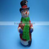 Hot Sales Resin Snowman Statue for Christmas Decoration thumbnail-4