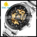 WJ-5402-2 2016 Newest Hot Waterproof Stainless Steel Strap Automatic Mechanical Men Watches thumbnail-6