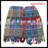 Latest style embroider scarf