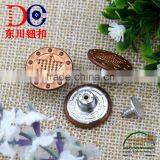 Fashion Copper Metal Star Button for Decoration Cloting Jacket