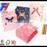 Custom gift paper bag made of art paper with various color and cheap price