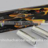 Golden Shisha Charcoal,hookah Charcoal 27mm