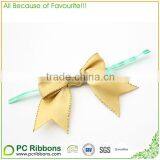 Handmade Polyester Ribbon Twist Tie Gift Bows for Packing Box thumbnail-2